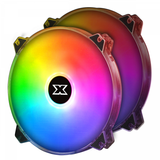 XIGMATEK GALAXY III DX200 ARGB (EN46089): HUB FAN (PACK x2, CONTROLLER, POWER HUB)