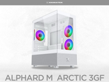 XIGMATEK ALPHARD M ARTIC 3GF (EN44113) - GAMING M-ATX, KÈM 03 FAN XIGMATEK G20F