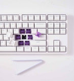 Bàn phím AKKO 5087 RGB ASA – White (Foam tiêu âm / Hotswap / AKKO CS Jelly switch)