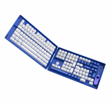 AKKO Keycap set – Blue on White (PBT Double-Shot/ASA profile/197 nút)