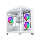 XIGMATEK PANO M NANO ARTIC 3GF (EN45530) - GAMING M-ATX, KÈM 03 FAN XIGMATEK G20F