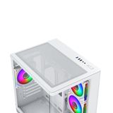 XIGMATEK PANO M NANO ARTIC 3GF (EN45530) - GAMING M-ATX, KÈM 03 FAN XIGMATEK G20F