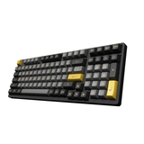 Bàn phím cơ AKKO 3098B Multi-modes Black Gold (Bluetooth 5.0 / Wireless 2.4Ghz / Hotswap / Foam tiêu âm / Foam đáy / AKKO CS Jelly switch)