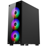 XIGMATEK HERO 3F (EN45129) - ATX, 2 SIDE TEMPERED GLASS, KÈM 03 FAN XIGMATEK X20F