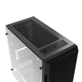 XIGMATEK SCORPIO II 2F (EN43415) - M-ATX, 2 SIDE TEMPERED GLASS, 2 FAN XIGMATEK X9