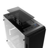 XIGMATEK SCORPIO II 2F (EN43415) - M-ATX, 2 SIDE TEMPERED GLASS, 2 FAN XIGMATEK X9