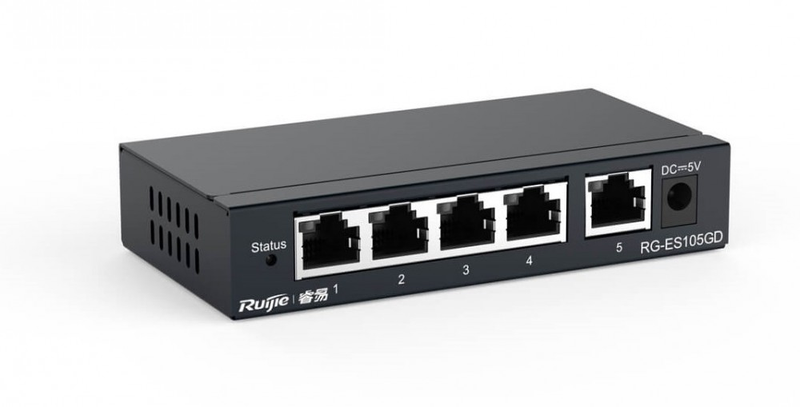 Switch Ruijie Reyee RG-ES105GD 5-Port Gigabit unmanaged