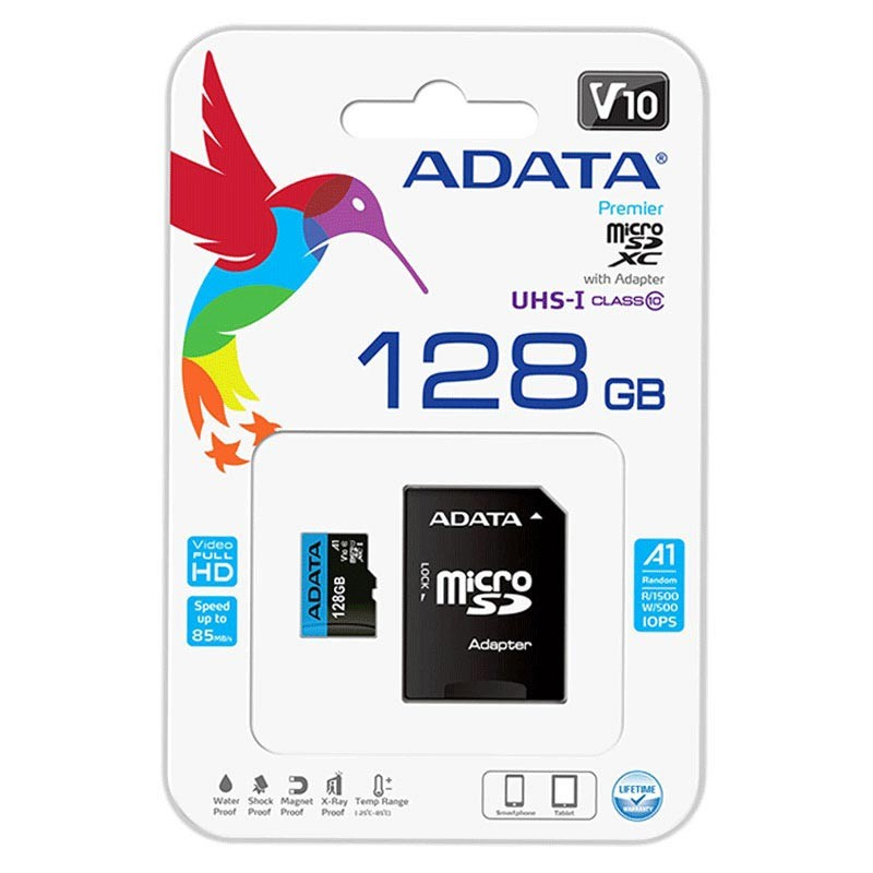 Thẻ nhớ MicroSDXC 128GB – U1, V10, A1