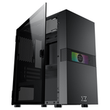 XIGMATEK FADIL 1F (EN47970) - M-ATX, 1 SIDE TEMPERED GLASS, 1 FAN X20F