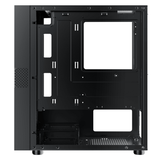XIGMATEK FADIL 1F (EN47970) - M-ATX, 1 SIDE TEMPERED GLASS, 1 FAN X20F