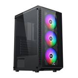 XIGMATEK FLY 3F (EN42553) - GAMING ATX, KÈM 03 FAN XIGMATEK Z20F