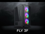 XIGMATEK FLY 3F (EN42553) - GAMING ATX, KÈM 03 FAN XIGMATEK Z20F