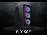 XIGMATEK FLY 3GF (EN43871) - GAMING ATX, KÈM 03 FAN XIGMATEK G20F