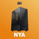 XIGMATEK NYA (EN49516) - ATX, 2 SIDE TEMPERED GLASS