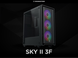 XIGMATEK SKY II 3F (EN44182) - GAMING ATX, KÈM 03 FAN XIGMATEK Z20F