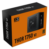 XIGMATEK THOR T750 v2 750W (EN41501) - 80PLUS BRONZE, 100% CÁP DẸT ĐEN