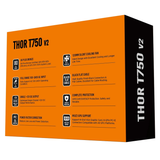XIGMATEK THOR T750 v2 750W (EN41501) - 80PLUS BRONZE, 100% CÁP DẸT ĐEN