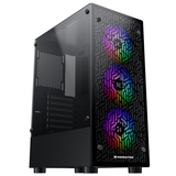 XIGMATEK NYA 3F (EN49523) - ATX, 2 SIDE TEMPERED GLASS, KÈM 03 FAN XIGMATEK X22F
