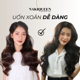 Tóc Kẹp Phím Thật NAKIQUEEN Set 3 Dải Đen Tự Nhiên 45cm (Ngang Eo)