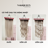 Tóc Kẹp Phím Balayage Thật NAKIQUEEN