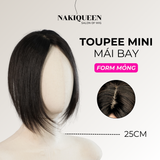 TOUPEE MINI TÓC THẬT (FORM MỎNG)