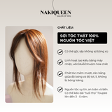 TOUPEE MINI TÓC THẬT (FORM MỎNG)