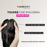 TOUPEE MINI TÓC THẬT (FORM MỎNG)