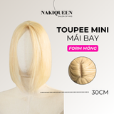 TOUPEE MINI TÓC THẬT (FORM MỎNG)