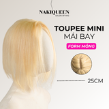 TOUPEE MINI TÓC THẬT (FORM MỎNG)