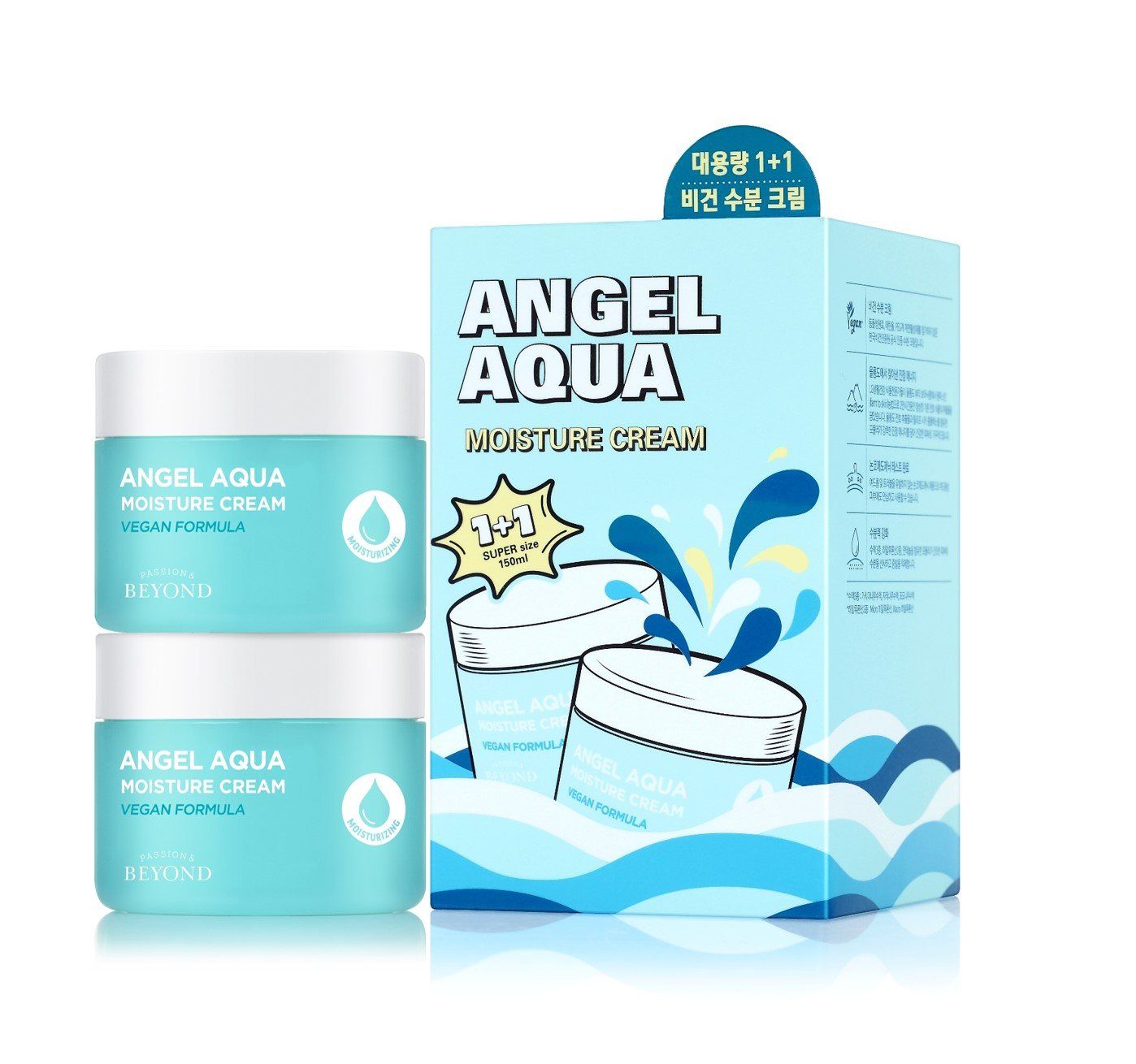 10275024 - BEYOND ANGEL AQUA MOISTURE CREAM 150mlx2
