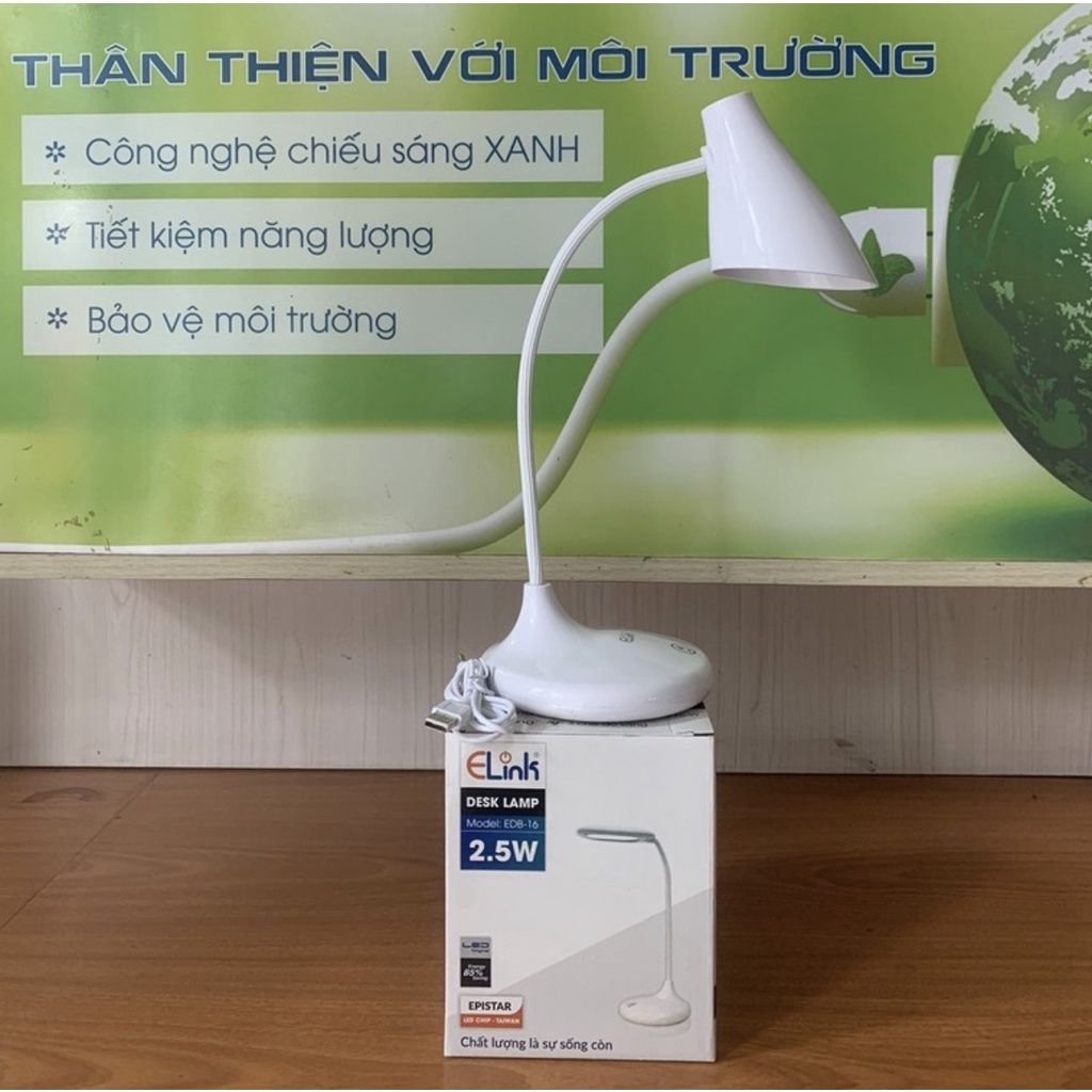 Đèn Bàn Elink Chống Cận Thị, đọc Kinh sách, Đèn bàn học, làm việc Chất Lượng Cao