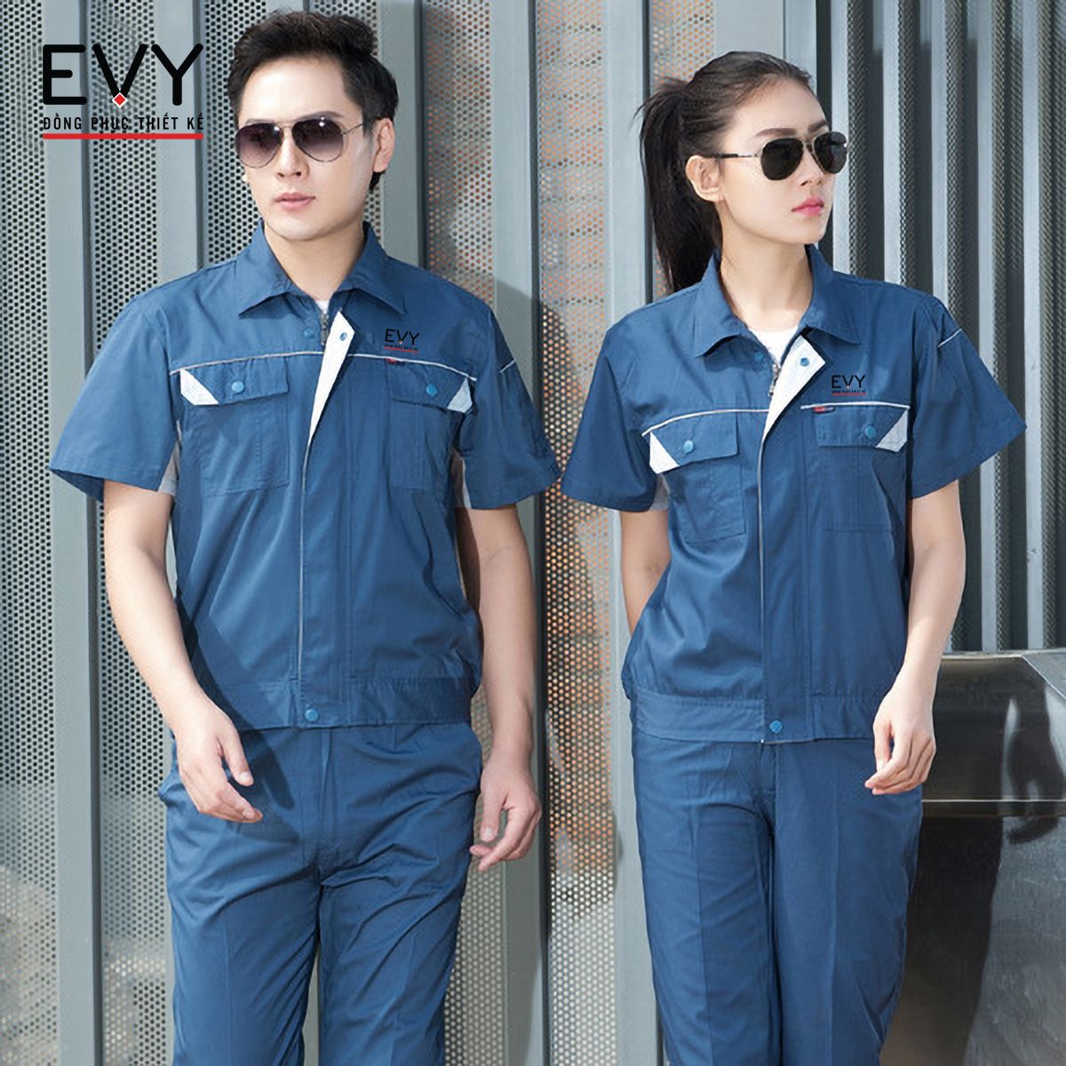 Bộ bảo hộ lao động dài tay BH008