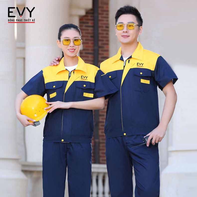 Bộ bảo hộ lao động dài tay BH012