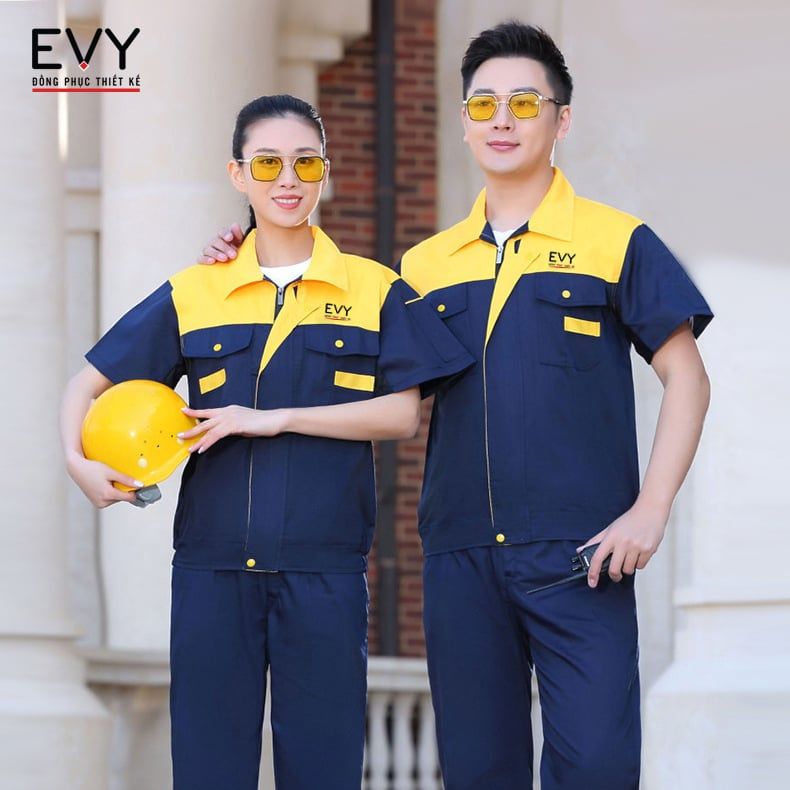 Bộ bảo hộ lao động dài tay BH012