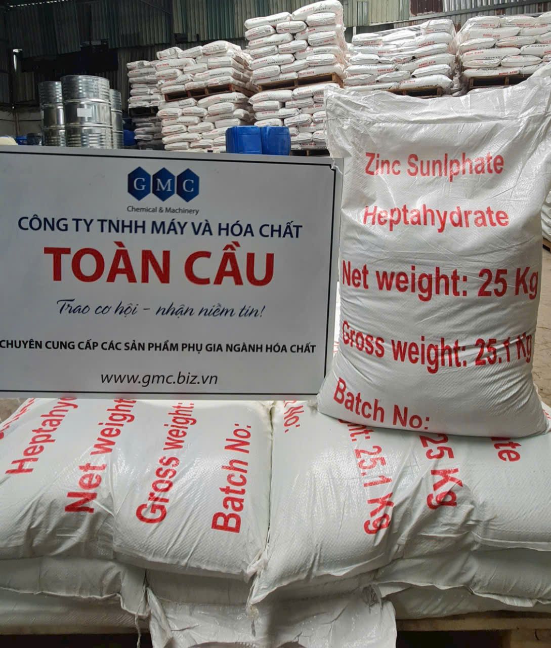 KẼM SULFATE (ZnSO4.7H2O)