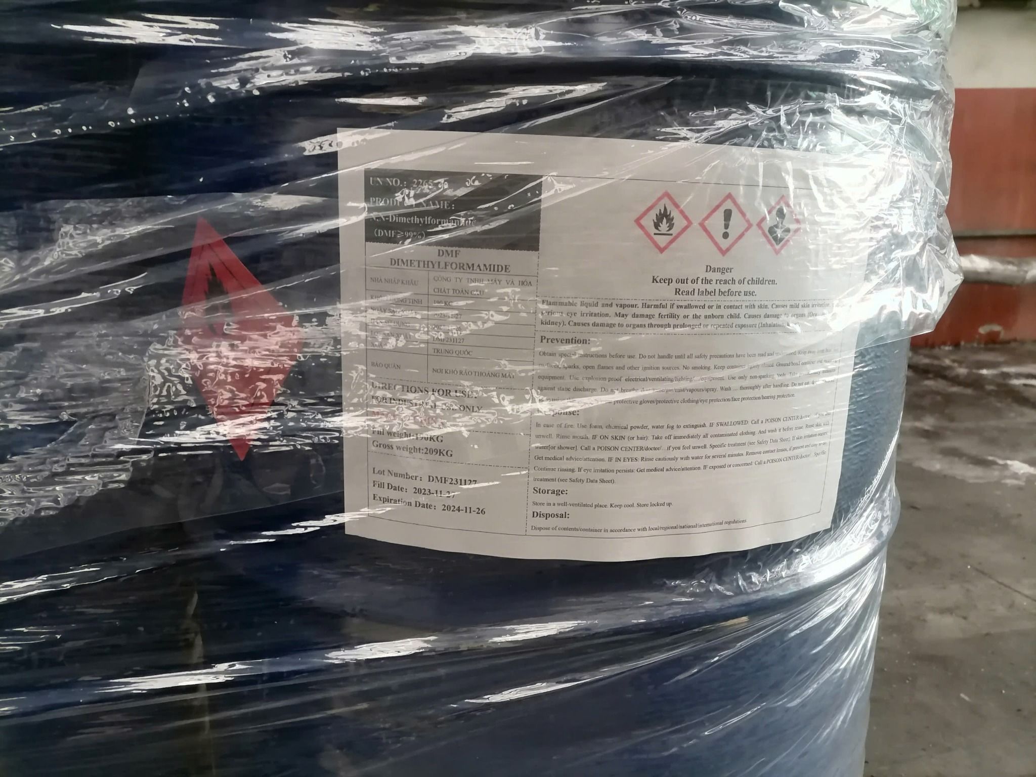 DMF (DIMETHYL FORMAMIDE)