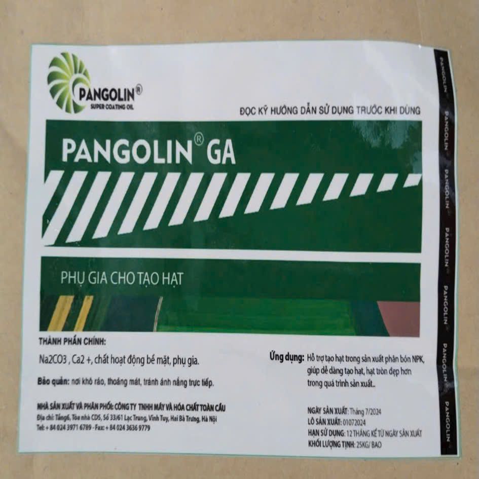 HỖ TRỢ TẠO HẠT PHÂN BÓN PANGOLIN - SGA