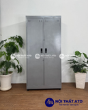 Tủ locker sắt 2 cánh ngang
