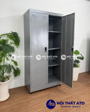 Tủ locker sắt 2 cánh ngang