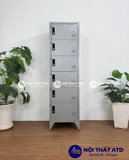 Tủ locker tầng sơn tĩnh điện nhỏ gọn