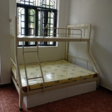 Giường tầng sắt hộp vuông