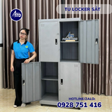 Tủ locker sắt 4 cánh