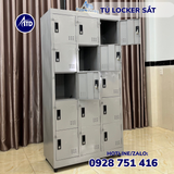 Tủ locker sắt 15 ngăn