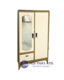 Tủ quần áo sắt 2 cánh