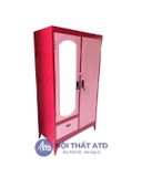 Tủ quần áo sắt 2 cánh