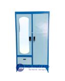 Tủ quần áo sắt 2 cánh