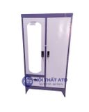 Tủ quần áo sắt 2 cánh
