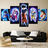 Tranh One piece/Dragon ball Tráng Gương 5d Cao Cấp Luffy/ Zoro/ACE Tráng Trí Phòng Khách/ Game/ Phòng Ngủ/ Shop Quần Áo