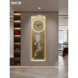 Đồng Hồ Điện LED Cao Cấp Chất Liệu Mica Pha Lê Khung Hợp Kim Tranh Treo Phòng Khách, Phòng Ngủ, Cửa Hàng..