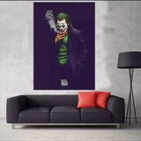 Tranh JOKER Tráng Gương/ Tranh Treo Tường Phòng Khách/ Bàn Làm Việc/ Phòng Game/ Quà Tặng